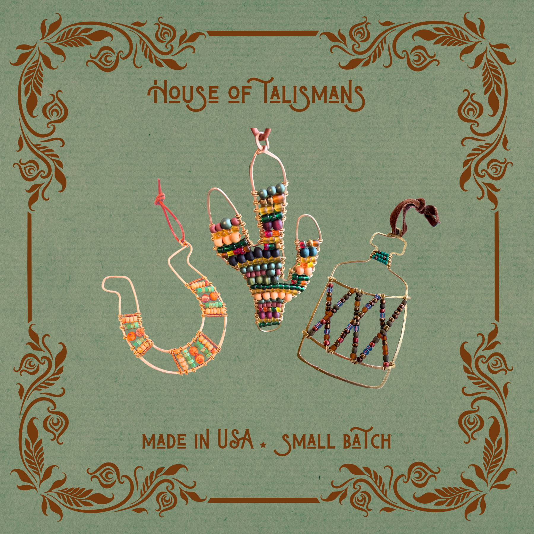 Souvenir Ornaments 🌵 Click for full collection.