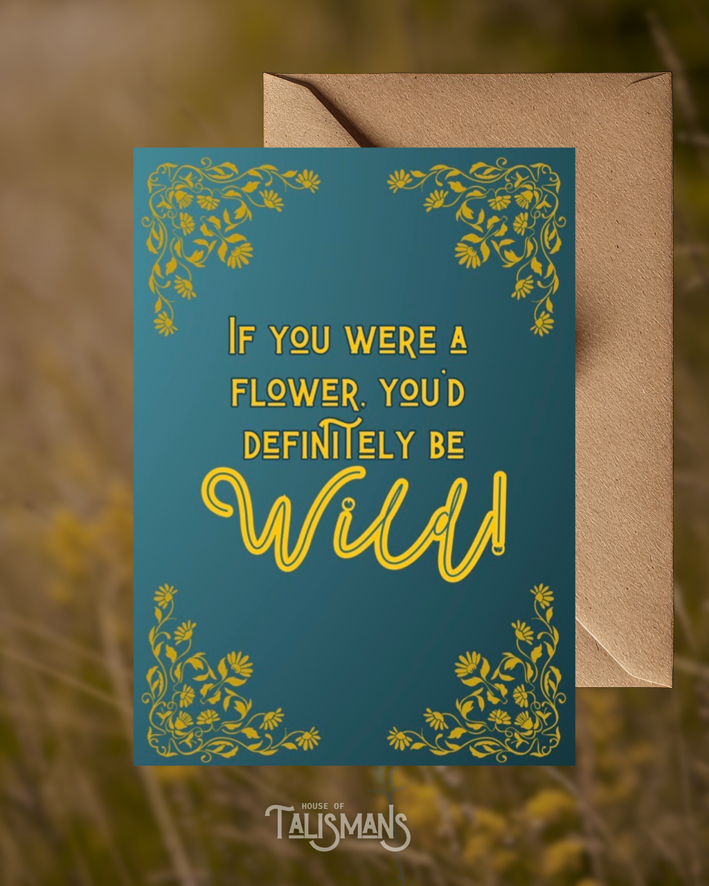 Wildflower Card