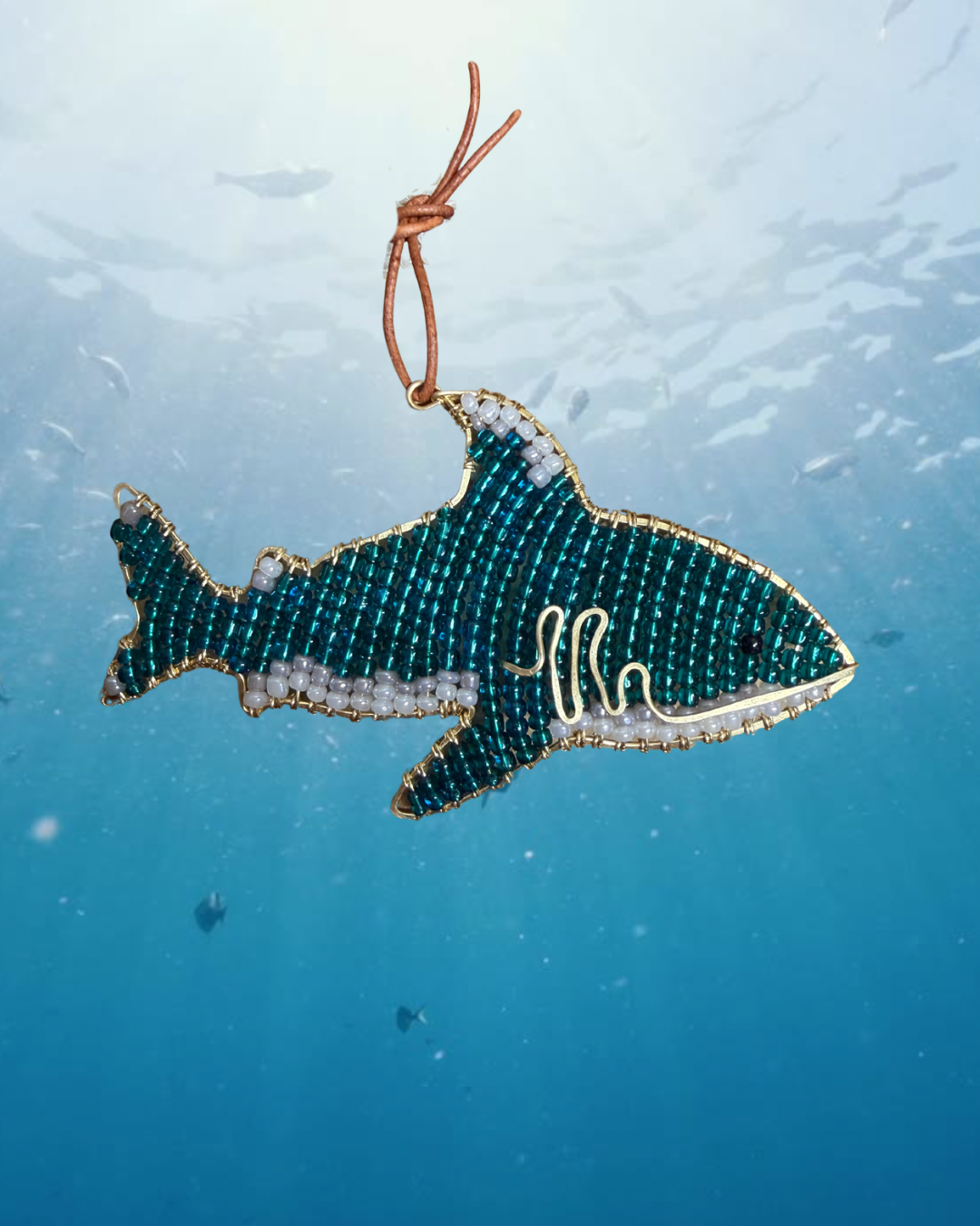 Teal Blue Shark